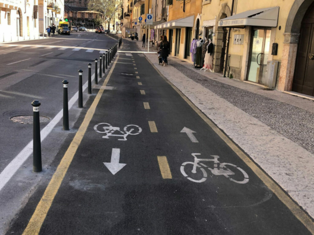 Realizzazione pista ciclopedonale Castelvecchio