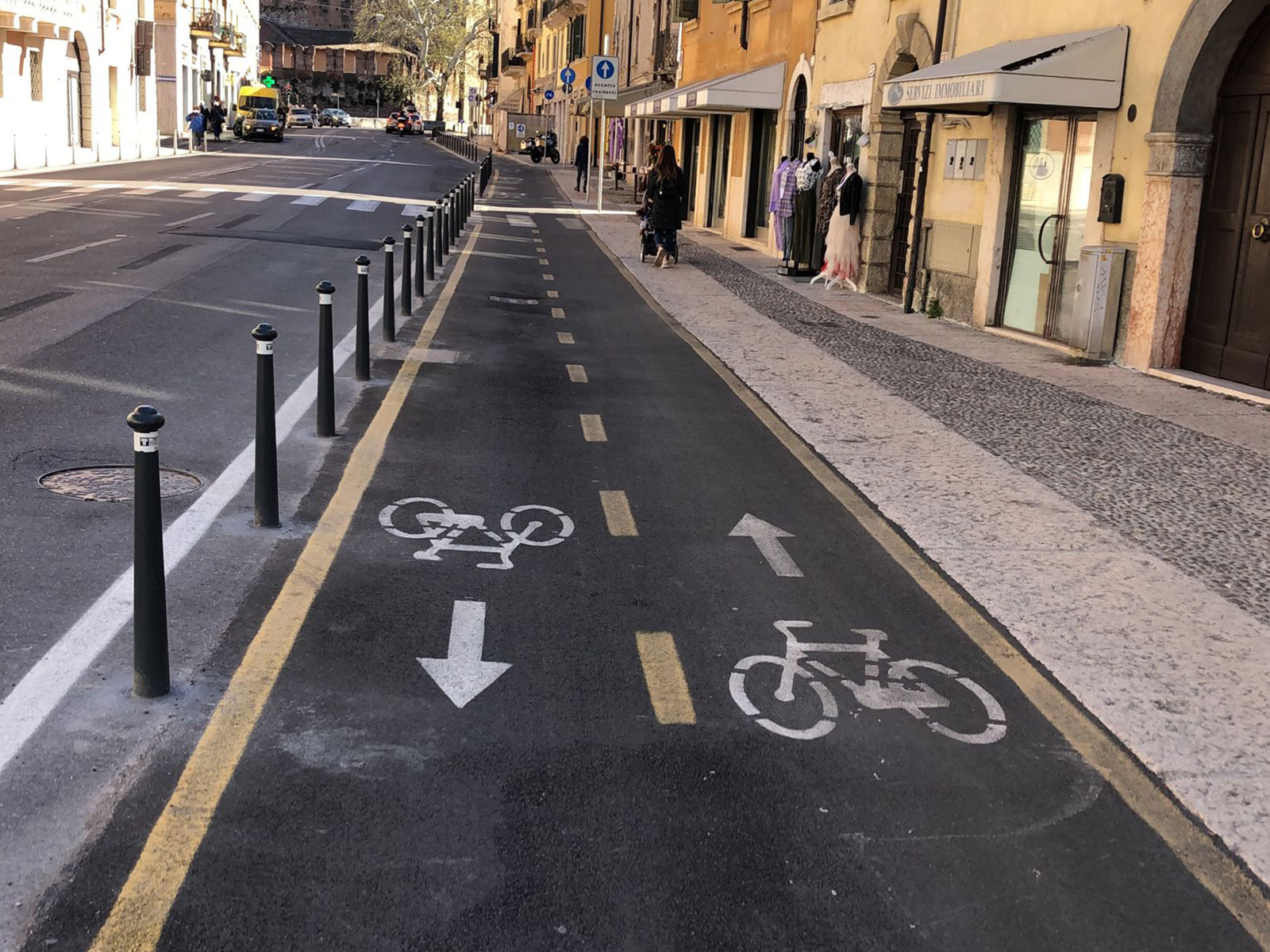 Realizzazione pista ciclopedonale Castelvecchio